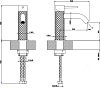Смеситель для раковины Gessi 316 Intreccio 54102#239, steel brushed