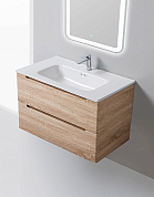 Тумба для комплекта BelBagno ETNA-800-2C-SO-WO-P rovere bianco