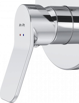 Смеситель для ванны с душем AM.PM X-Joy F85A45000 с внутренней частью, хром