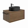 Раковина накладная Kerama Marazzi Artbasin VE.wb.50.BLK.M черный