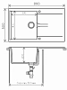 Кухонная мойка Polygran Gals Gals-860 №16 черный черный