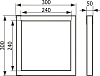 Напольный люк Evecs Floor D3030