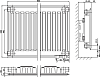 Радиатор стальной Elsen ERV 110508 тип 11