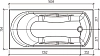 Акриловая ванна Eurolux Onta E1016075027 белый