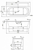 Акриловая ванна Cezares SLIM CORNER-180-80-44-L-W37 180x80 см левая, белый