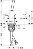Смеситель для раковины Axor Citterio 39015000