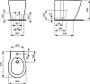 Напольное биде Ideal Standard Connect E799501