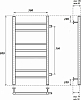 Полотенцесушитель водяной Point PN10558 П7 500x800 с боковым подключением 500, хром