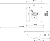 Раковина Iddis Optima Home 110 480110Ri28, белый