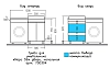 Тумба под раковину СаНта Марс 700304 белый