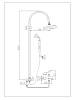 Душевая система Rav-Slezak Labe L054.5/3 хром