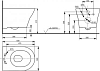 Подвесной унитаз TOTO MH Washlet GL 2.0 CW162Y#XW с сиденьем с функцией биде TCF6532G#NW1