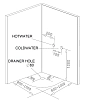 Душевая кабина Loranto Sunway CS-6691 F, 90*90*215