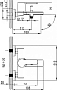 Смеситель для ванны Iddis Color Plus COLSBC0i02, хром