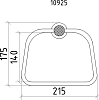 Полотенцедержатель 21 см Boheme Royal Cristal 10925-G, золото