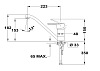 Смеситель для кухни Teka Salina 329136210 хром