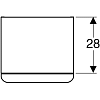 Шкаф Geberit Smyle Square 500.360.JR.1 пекан