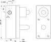 Встраиваемый корпус смесителя Artize Lexa LEX-CHR-67075C