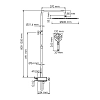 Душевая система WasserKRAFT серия A A113.117.127.CH Thermo хром