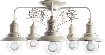 Потолочная люстра Arte Lamp Sailor A4524PL-5WG