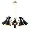 Подвесная люстра Crystal Lux Joven SP5 Gold/Black