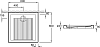 Поддон для душа 80х80 см Jacob Delafon Kyreo EN163-00, белый