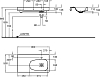 Раковина 90 см Geberit Citterio 500.549.01.1, белый