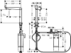 Смеситель для кухни Hansgrohe Aqittura M91 FilterSystem 240 76804000, хром