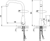 Смеситель Lemark Pramen LM3305C для кухонной мойки