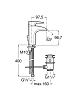 Смеситель для раковины Roca Thesis 5A3050C00