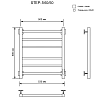 Полотенцесушитель электрический Ника Step-3 STEP-3 60/50 U хром