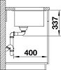 Кухонная мойка Blanco Subline 800-U 523147 шампань