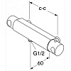 Смеситель для душа Gustavsberg Coloric GB41219204 49 красный