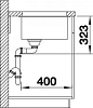 Кухонная мойка Blanco Subline 700-U Level 523538 антрацит