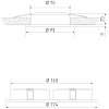 Точечный светильник Elektrostandard 1051/2 WH