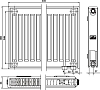 Радиатор стальной Kermi FKV 120904 тип 12