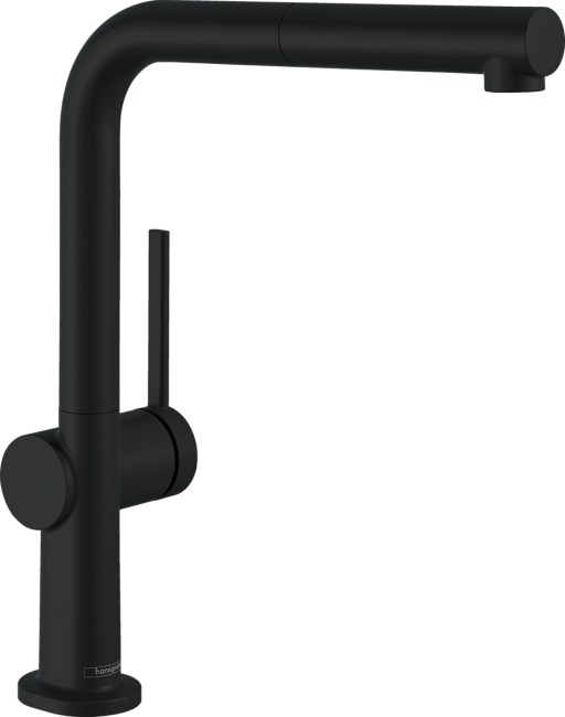 Смеситель для кухни Hansgrohe Talis M54 72809670, матовый чёрный