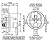 Смеситель для ванны с душем Bandini Antico 854620ZZ06 желтый