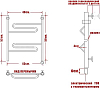 Полотенцесушитель электрический Ника Curve ЛZ 50/40-2