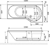 Тумба с раковиной Opadiris Лоренцо 60 белая