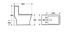 Унитаз-моноблок BelBagno Neon BB8617CPR-MN/SC с сиденьем микролифт, белый