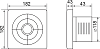 Вытяжной вентилятор Electrolux Slim EAFS-120TH с таймером и гигростатом