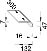 Светильник светодиодный Jacob Delafon EB1497-NF, без отделки