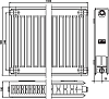 Радиатор стальной Kermi FKO 220414 тип 22