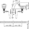 Смеситель для биде Huber Victorian VT00122021 хром