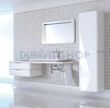 Шкаф Duravit PuraVida PV920608585R белый лак