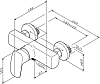Смеситель Am.Pm Spirit 2.1 F71A20000 для душа