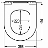 Крышка-сиденье Haro Kano 537862 с микролифтом, белый