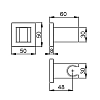 Держатель душа Paini 53CR186QQ