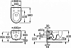 Комплект инсталляция Roca DUPLO WC 890090020 с подвесным унитазом Roca Meridian 346247000